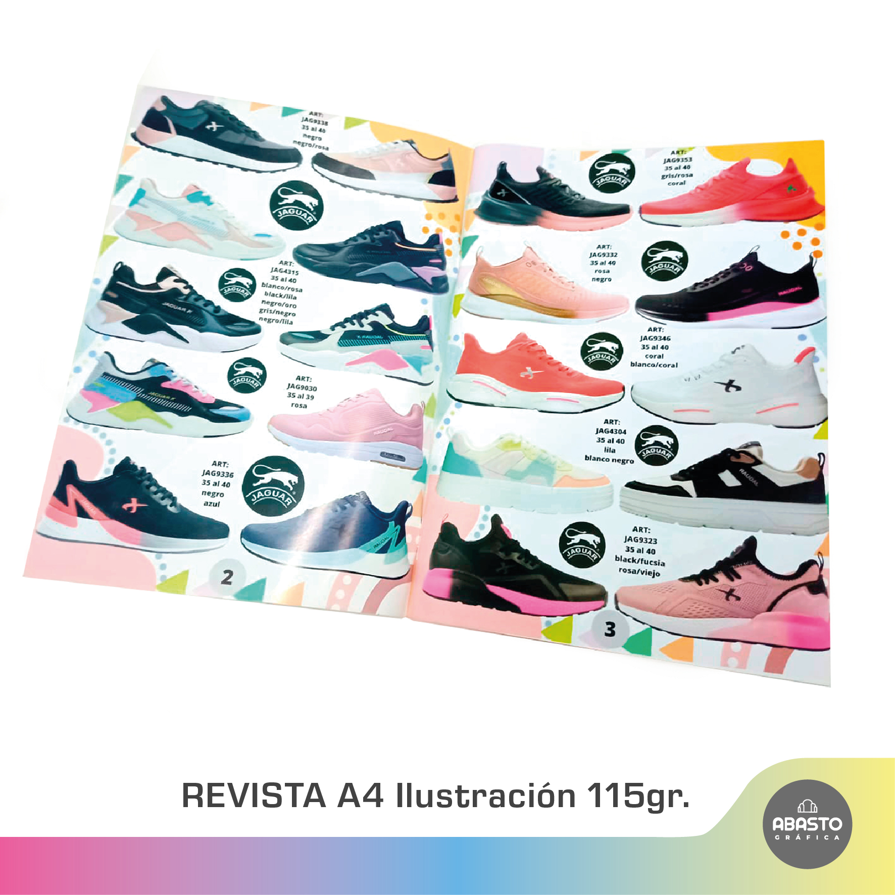 revista A4 ilustracion 115gr