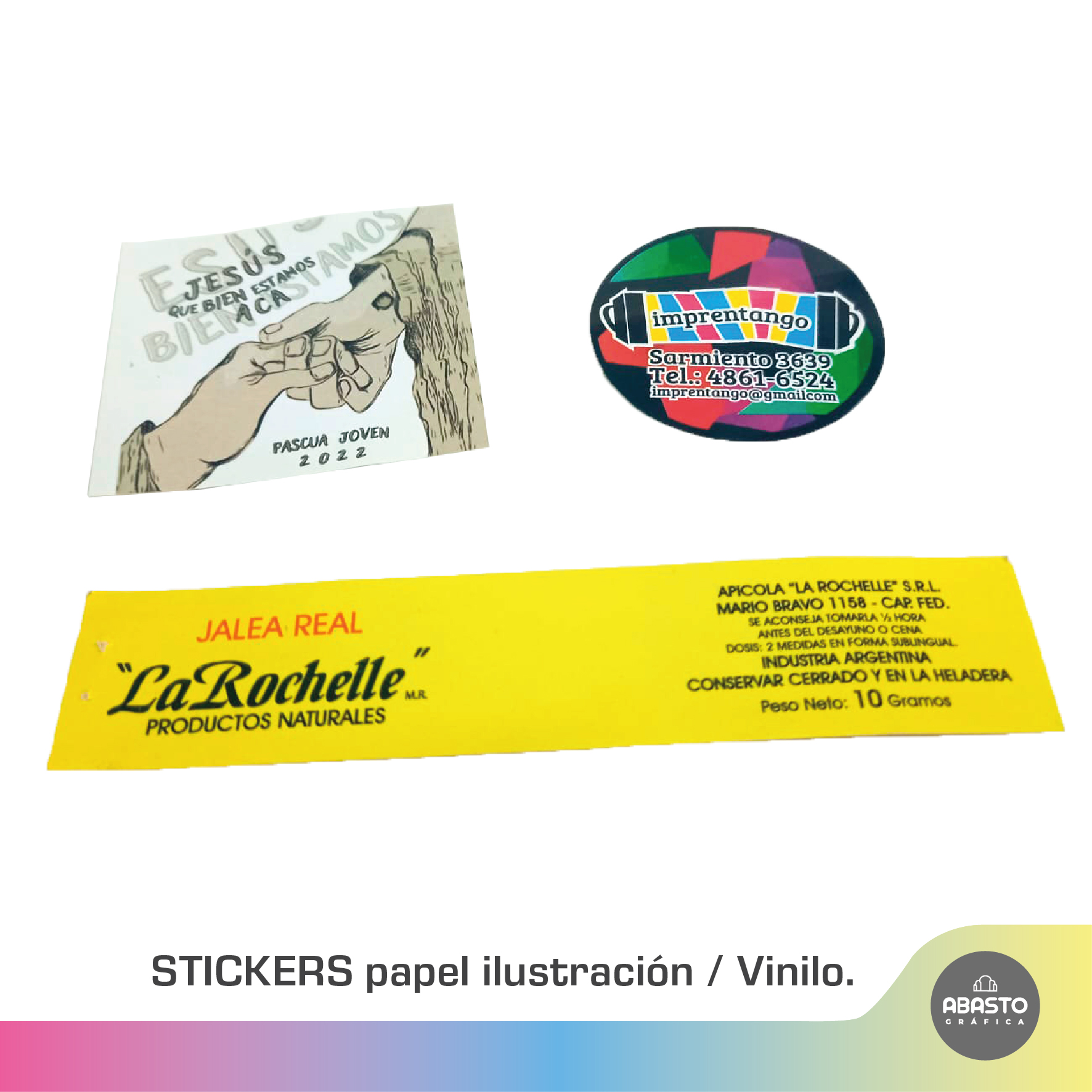 stickers ilustracion - vinilo