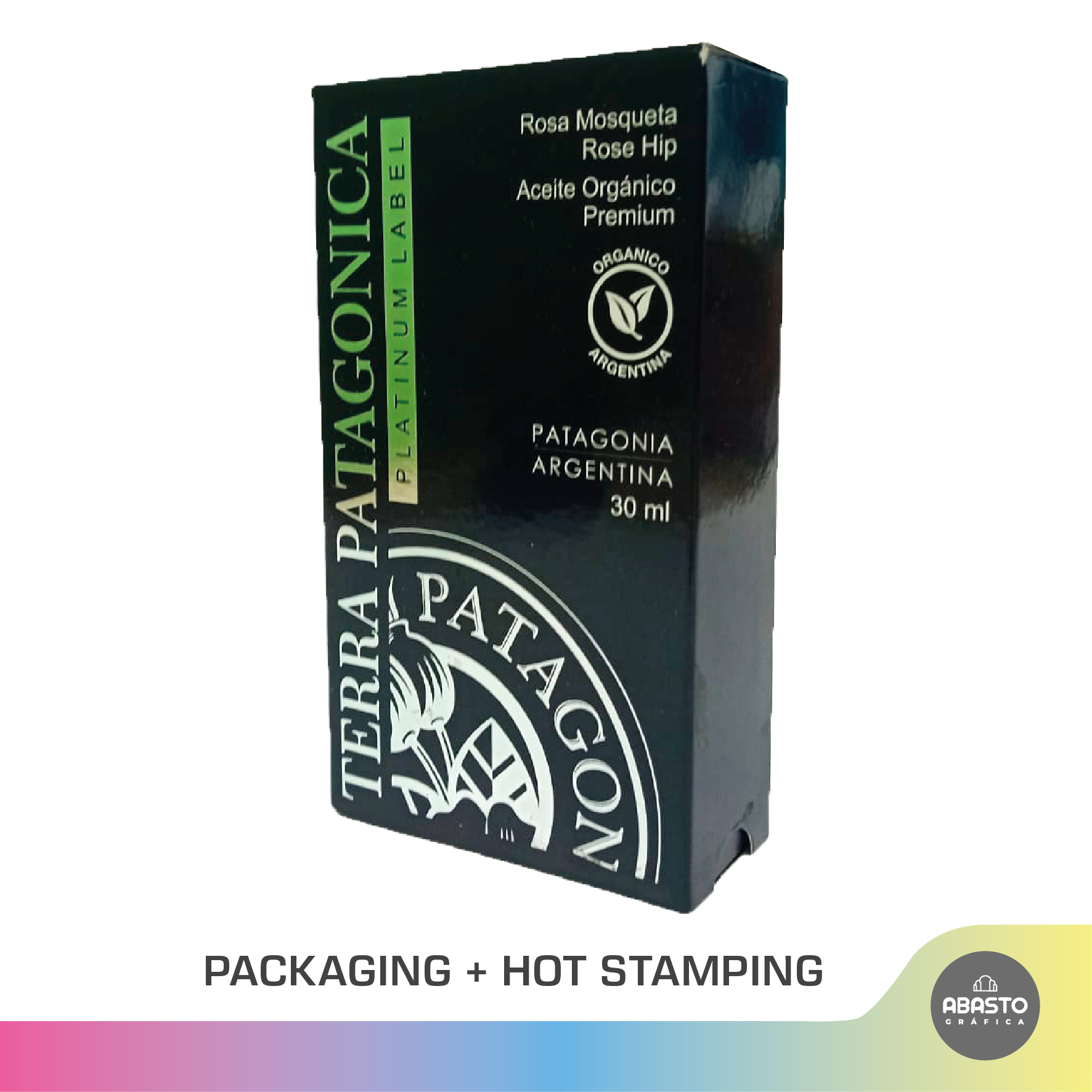 packaging + hot stamping